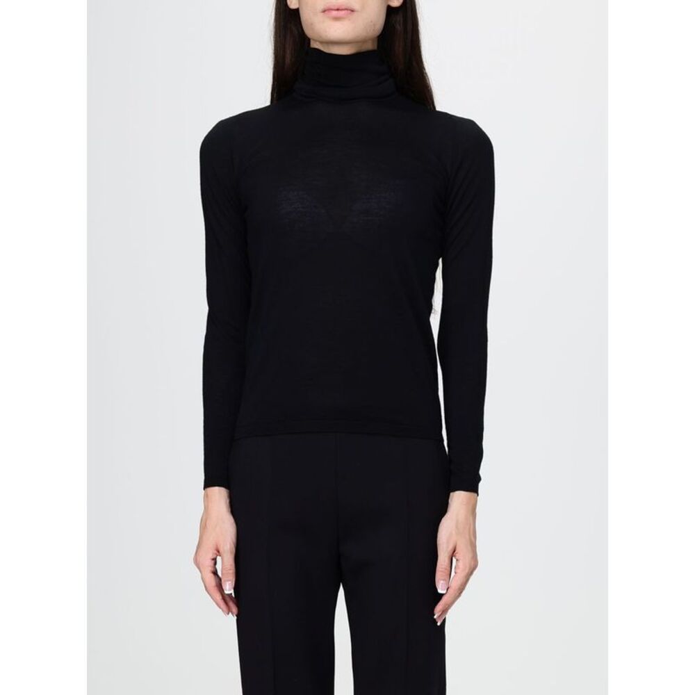 Max Mara Women Slim Fit Long-Sleeved Turtleneck Jumper Max Mara In Pure Wool
